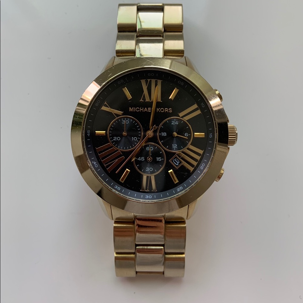 🎄 SALE Michael Kors Gold/Black Watch